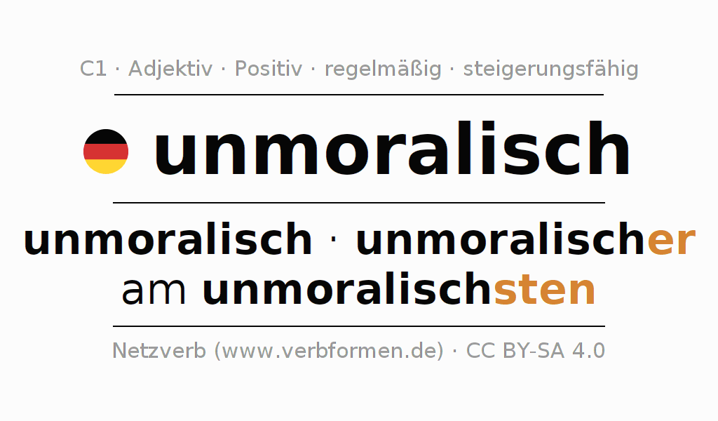 Deklination und Steigerung